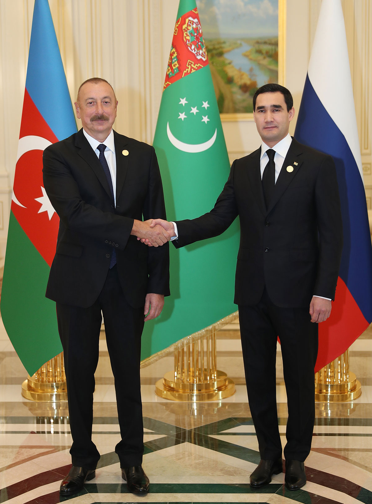Meeting of the President of Turkmenistan with the President of the Republic of Azerbaijan